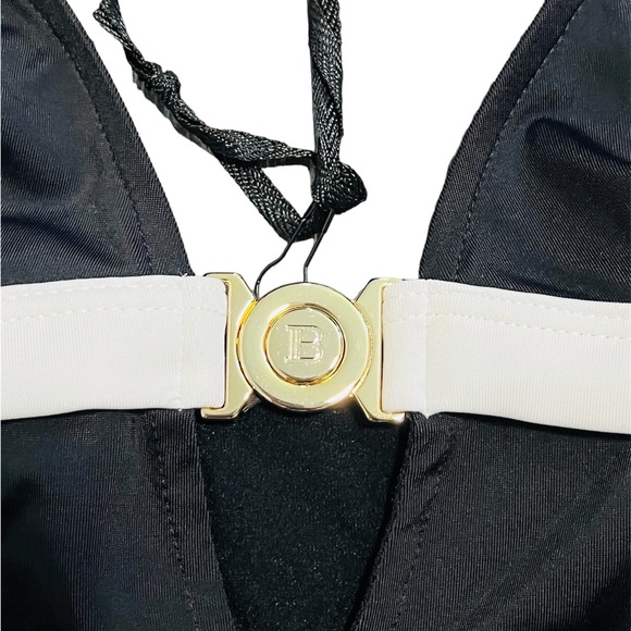 BALMAIN***One-Piece Black BALMAIN Swim***F36;US 4 $630 - Picture 5 of 10